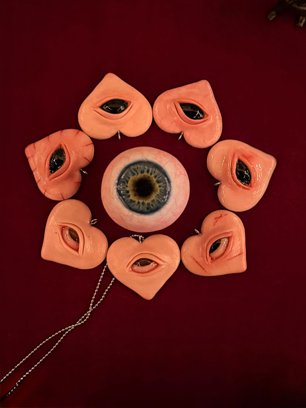 Heart Eye Pendant