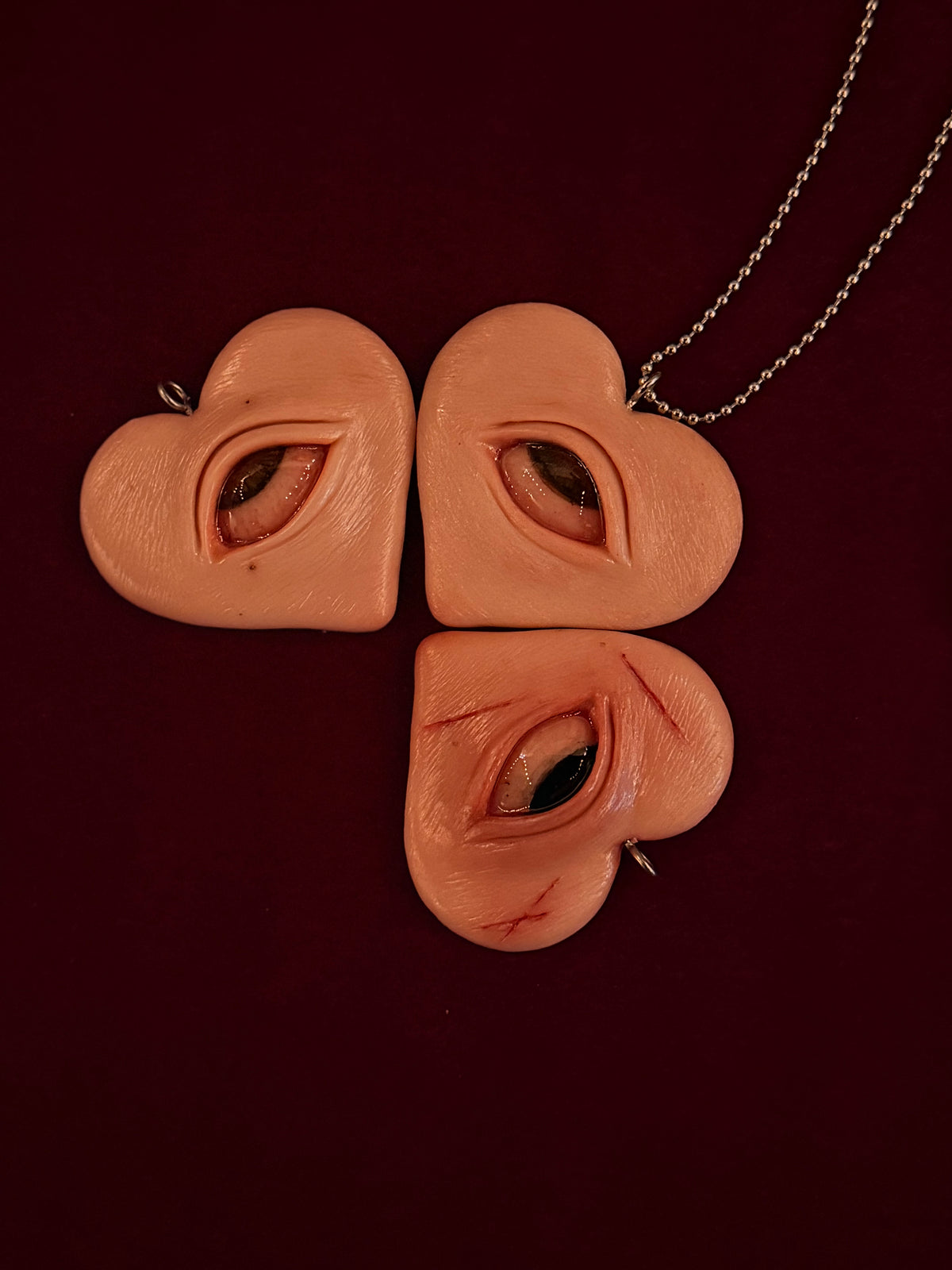 Heart Eye Pendant
