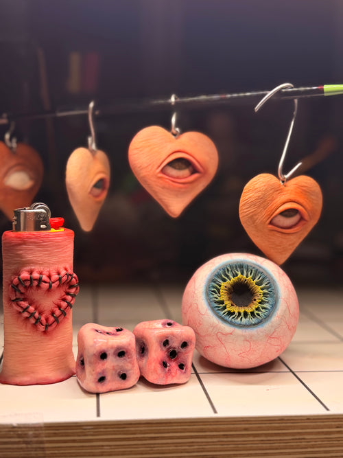 Heart Sewn Lighter Case